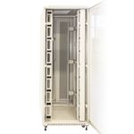 Armadio-Rack-19-42U--A-2055--L-800--P-1000-Porta-Traforata-Colore-Grigio-Con-Guidacavi--Laterale