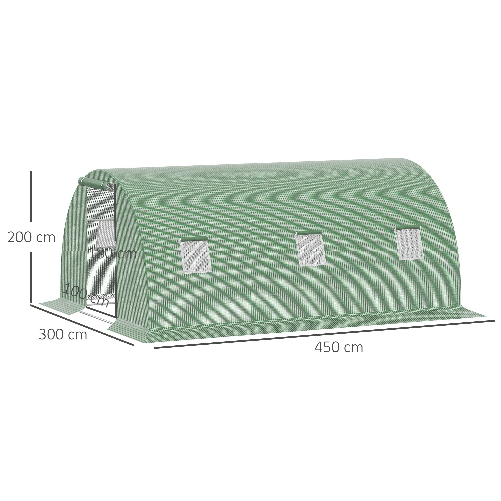 Outsunny-Serra-a-Tunnel-da-Esterno-4.5x3x2m-con-Copertura-in-PE-Porta-con-Cerniera-e-6-Finestre-Verde