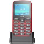 Doro 1880 113,7 g Rosso Telefono di livello base