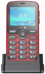 Doro-1880-4G-cellulare-a-bottoni-grandi-rosso