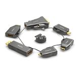 Anello-adattatore-PureLink-grande---6x-HDMI---miniDP-DP-USB-C-Mini-HDMI-Micro-HDMI-DVI