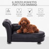 PawHut-Divanetti-per-cani-Chaise-Longue-Ottomana-per-Animali-Nero-82.5x45x41.5cm