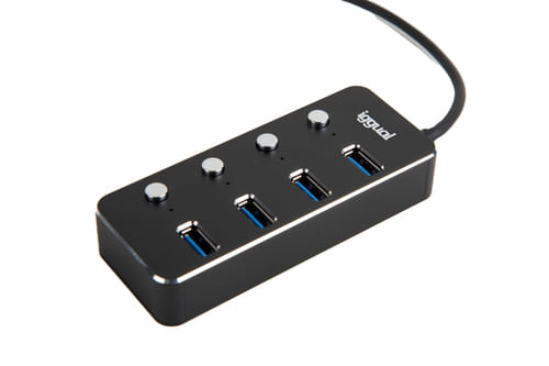 iggual-Hub-tipo-A-x-4-porte-USB-3.1-4-PULSANTI