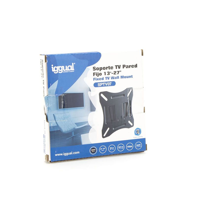 iggual-SPTV07-Porta-TV-13-27--30Kg-Fisso-a-Parete