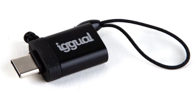 Adattatore-USB-OTG-iggual-da-tipo-C-a-USB-A-3.1-nero