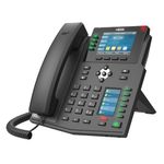 Fanvil X5U telefono IP Nero 16 linee LCD Wi-Fi