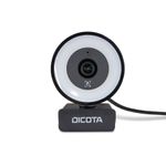 DICOTA D32066 webcam 5 MP 2592 x 1944 Pixel USB 2.0 Nero