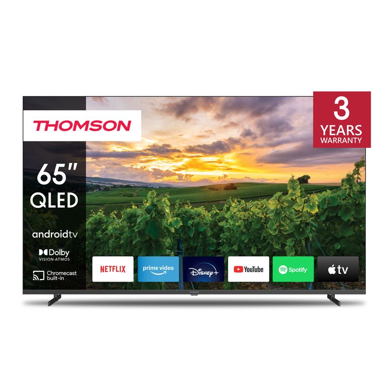 Tv-65-Thomson-4K-Qled-Smart-Uhd-T2-C2S2-Android-11-Frameless