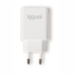 Iggual IGG318164 Caricabatterie per dispositivi mobili Universale Bianco AC Interno