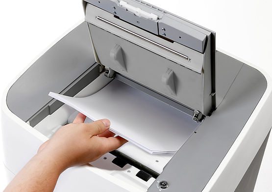 Dahle-ShredMATIC-300-distruggi-documenti-Taglio-a-frammenti-60-dB-22-cm-Bianco