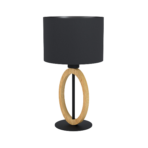 Lampada-Da-Scrivania-Industrial-Basildon-1-Luce-Metallo-Nero-E-Marrone-Diffusore