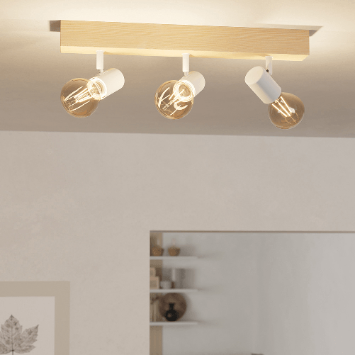 Plafoniera-Industrial-Townshend-3-3-Luci-Legno-Marrone-E-Bianco