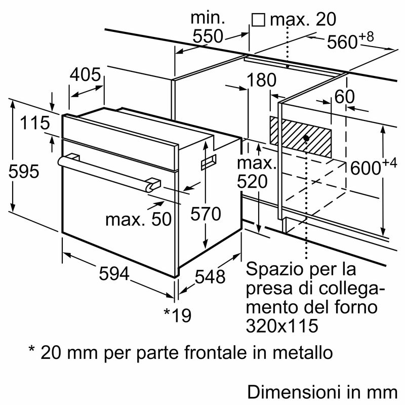 Bosch-Serie-2-HBF011BA0-forno-66-L-2990-W-A-Nero