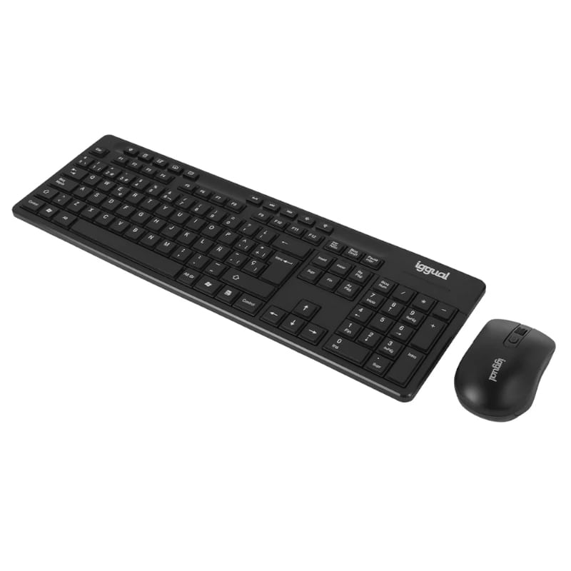 iggual-WMK-BUSINESS2-tastiera-Mouse-incluso-Ufficio-RF-Wireless-QWERTY-Spagnolo-Nero