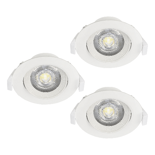 Faretto-Ad-Incasso-Moderno-Sartiano-Policarbonato-Bianco-3-Luci-Led-46W