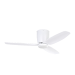 Eglo Ventilatore Bavaro 1 Acciaio Bianco Opaco E Acrilico Bianco Led 12W 4300K