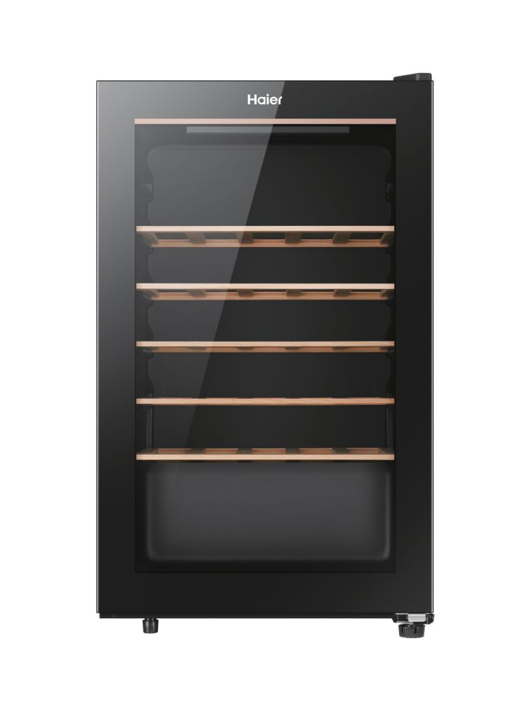 Haier-Wine-cellar-HWS33GGFR-Cantinetta-vino-con-compressore-Libera-installazione-Nero-33-bottiglia-bottiglie