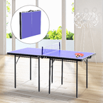 HOMCOM-Tavolino-da-Ping-Pong-Pieghevole-in-Legno-MDF-153-x-76.5-x-67cm-Blu-e-Nero