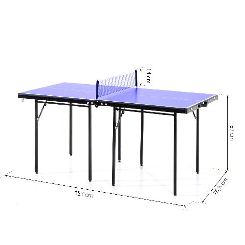 HOMCOM-Tavolino-da-Ping-Pong-Pieghevole-in-Legno-MDF-153-x-76.5-x-67cm-Blu-e-Nero