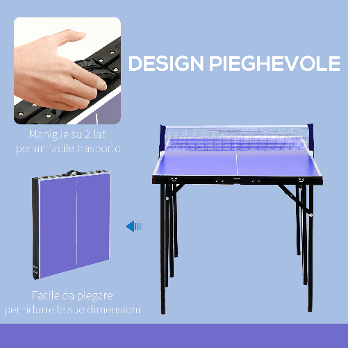 HOMCOM-Tavolino-da-Ping-Pong-Pieghevole-in-Legno-MDF-153-x-76.5-x-67cm-Blu-e-Nero