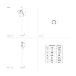 Piantana-Industrial-Townshend-4-2-Luci-Acciaio-Marrone-Invecchiato-E-Nero