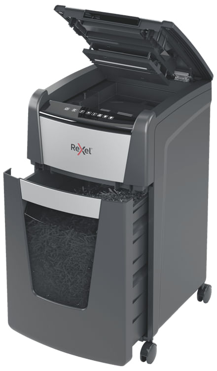 Rexel-AutoFeed--225M-distruggi-documenti-Taglio-a-frammenti-55-dB-23-cm-Nero-Grigio