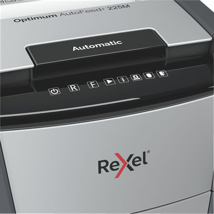 Rexel-AutoFeed--225M-distruggi-documenti-Taglio-a-frammenti-55-dB-23-cm-Nero-Grigio