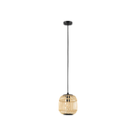 Lampadario-Contemporaneo-Bordesley-Piccolo-1-Luce-Acciaio-Nero