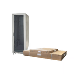 Armadio-Rack-19-42U--A-2055--L-600--P-600-Colore-Grigio-Disassemblato-Porta-Vetro