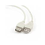 Cablexpert Gembird CC-USB2-AMAF-75CM/300 cavo USB USB 2.0 0,75 m USB A Bianco