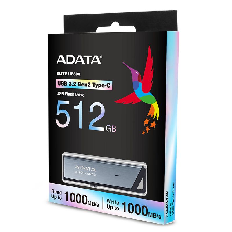 Chiavetta-USB-ADATA-ELITE-UE800-512GB-USB-C-3.2-Gen2