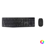 Approx! Approx APPMX335 tastiera Mouse incluso Ufficio RF Wireless QWERTY Spagnolo Nero