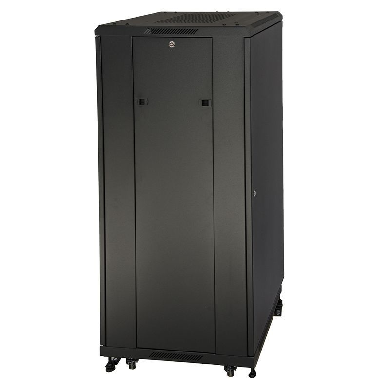 Armadio-Rack-19-Per-Reti-32U--A-1610--L-600--P-600-Colore-Nero-Porta-Vetro