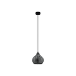 Eglo Lampadario Contemporaneo Tamallat 1 Luce Acciaio Nero