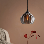 Lampadario-Contemporaneo-Tamallat-1-Luce-Acciaio-Nero