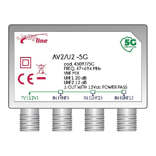 G.B.S.-Elettronica-AV2-U2-5G-amplificatore-di-segnale-TV-40---694-MHz