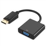 Ewent EC1454 cavo e adattatore video 0,15 m DisplayPort VGA (D-Sub) Nero