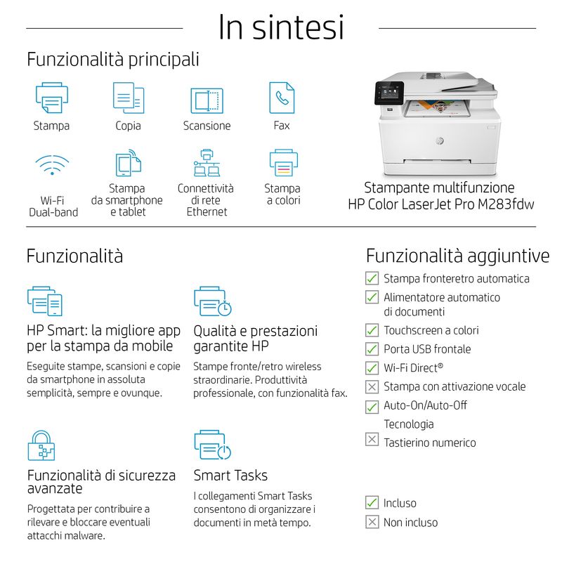 HP-Color-LaserJet-Pro-Imprimante-multifonction-M283fdw-Impression-copie-scan-fax-Impression-USB-en-facade-Numeri