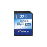 Verbatim Premium 32 GB SDHC Classe 10