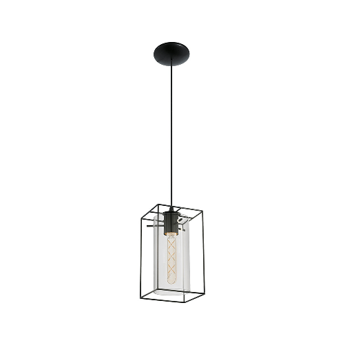 Lampadario-Industrial-Loncino-1-Luce-Acciaio-Nero