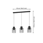 Lampadario-Industrial-Milligan-3-Luci-Acciaio-Nero-E-Bianco