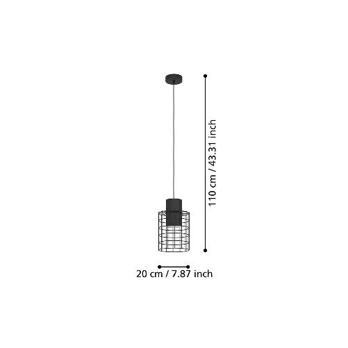 Lampadario-Industrial-Milligan-Piccolo-1-Luce-Acciaio-Nero-E-Bianco