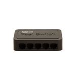 Iggual IGG318003 switch di rete Non gestito Fast Ethernet (10/100) Nero