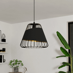 Lampadario-Industrial-Austell-1-Luce-Acciaio-Nero