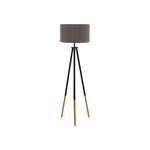 Eglo Piantana Contemporanea Bidford 1 Luce Legno Marrone