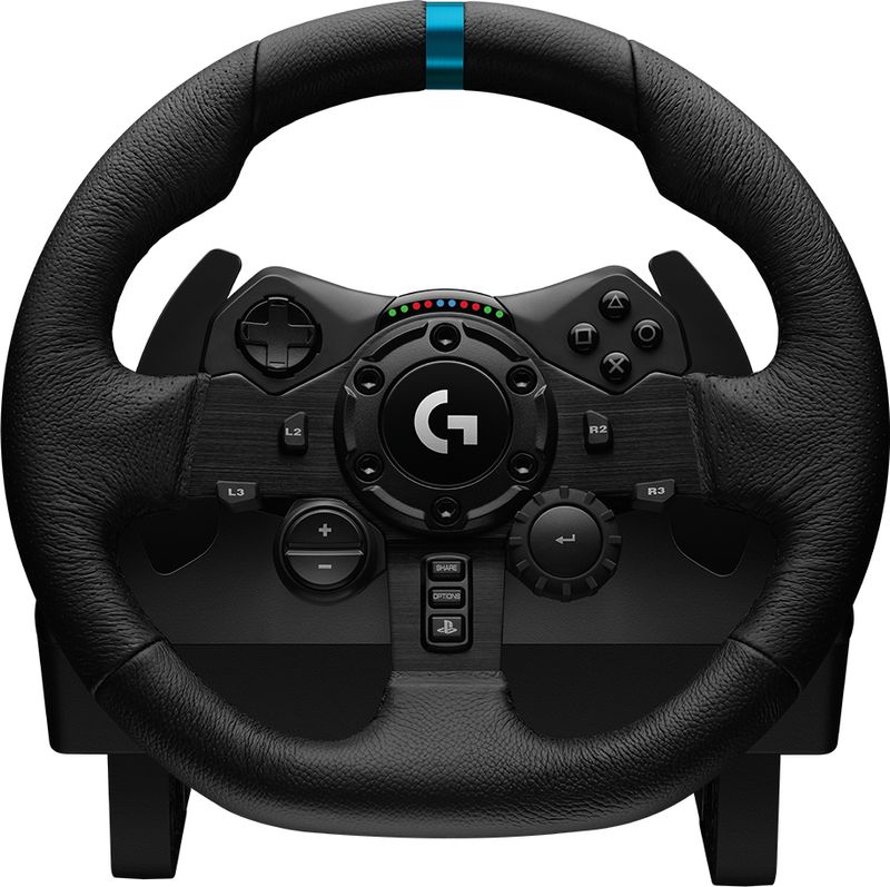 Logitech-G-G923-Nero-USB-2.0-Sterzo---Pedali-Analogico-Digitale-PC-PlayStation-4-PlayStation-5