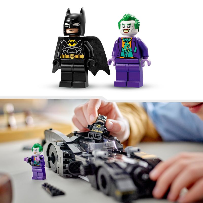LEGO-DC-76224-Batmobile--Inseguimento-di-Batman-vs.-The-Joker-Iconica-Macchina-Giocattolo-del-1989-Idea-Regalo-per-Bambini