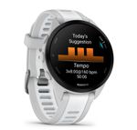 GARMIN-FORERUNNER-165-Smartwatch-Multisport-Whitestone-Grey-010-02863-21