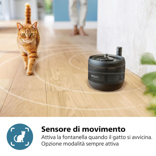 DISTRIBUZINE-FOOD-ACQUA-A-FONTANA-PHILIPS-PAW3210-02-CON-SENSORE