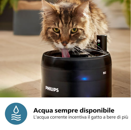 DISTRIBUZINE-FOOD-ACQUA-A-FONTANA-PHILIPS-PAW3210-02-CON-SENSORE